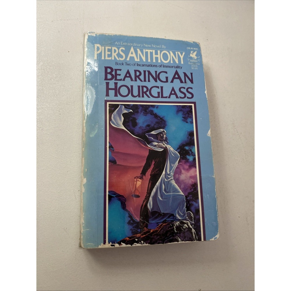 Bearing an Hourglass (Incarnations of Immortality #2) - Paperback - Fantasy GOOD